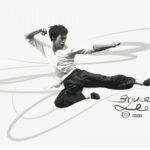 Bruce Lee artwork wallpaper